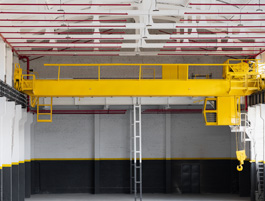 Crane-Equipped Factory